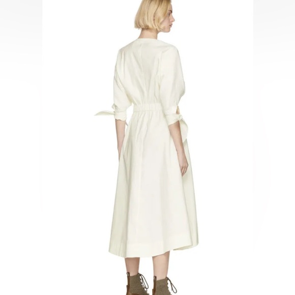 3.1 Phillip Lim Beige Waisted Tie Dress - Picture 7 of 11